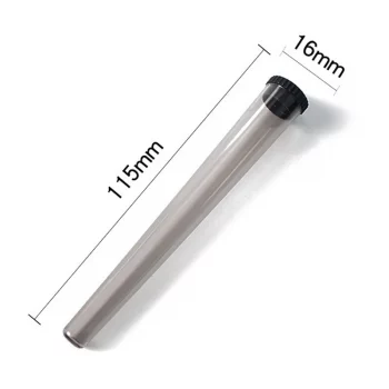 Storage plastic tube, roll size, length 110mm. This package is very suitable for carrying, packing, selling, souvenirs, traveling, keeping the smell, preventing the breakage of the roll. ที่เก็บกระดาษมวนโรล / เก็บพันลำ หลอดพลาสติกจัดเก็บ ขนาดโรลยาว 110mm. เเพจเกจนี้เหมาะมากสำหรับพกพา บรรจุจำหน่าย ของที่ระลึก เดินทางท่องเที่ยว เก็บกลิ่น ป้องกันการหักของโรล
