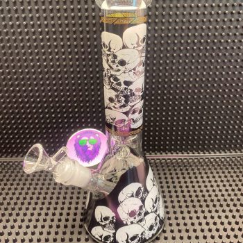 Bong Glass Middle Skull 25CM กัญชา ซื้อขายกัญชา ซื้อกัญชา ขายกัญชา ดอกกัญชา กัญชาใกล้ฉัน weed cannabis