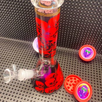 Bong Glass Middle Skull 25CM กัญชา ซื้อขายกัญชา ซื้อกัญชา ขายกัญชา ดอกกัญชา กัญชาใกล้ฉัน weed cannabis