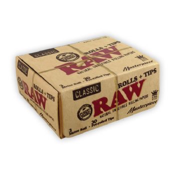 RAW Classic Masterpiece King Size Slim & Pre-Rolled Tips กัญชา ซื้อขายกัญชา ซื้อกัญชา ขายกัญชา ดอกกัญชา กัญชาใกล้ฉัน weed cannabis