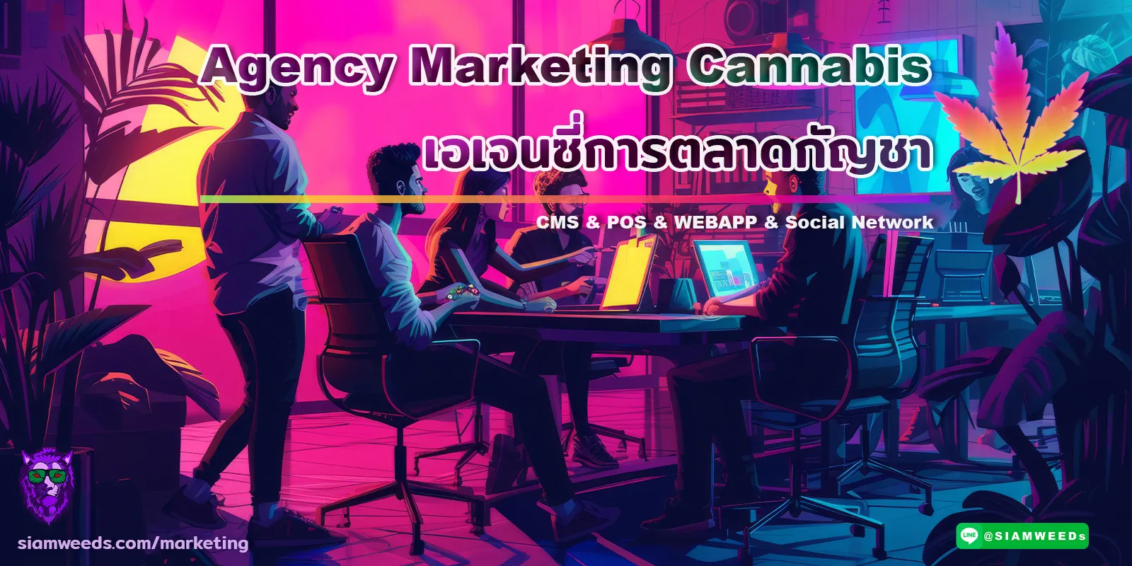 Agency Marketing Cannabis Banner